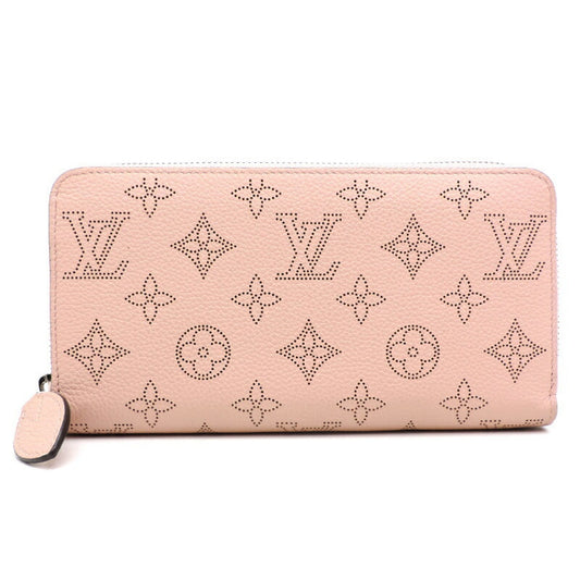 LOUIS VUITTON Mahina Zippy Women's Long Wallet M61868 Magnolia [Pink]