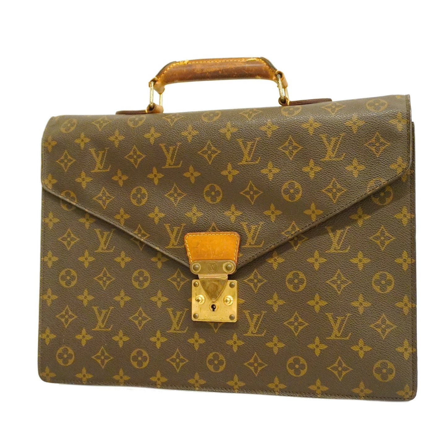 LOUIS VUITTON Auth Monogram Serviette Conseier M5333