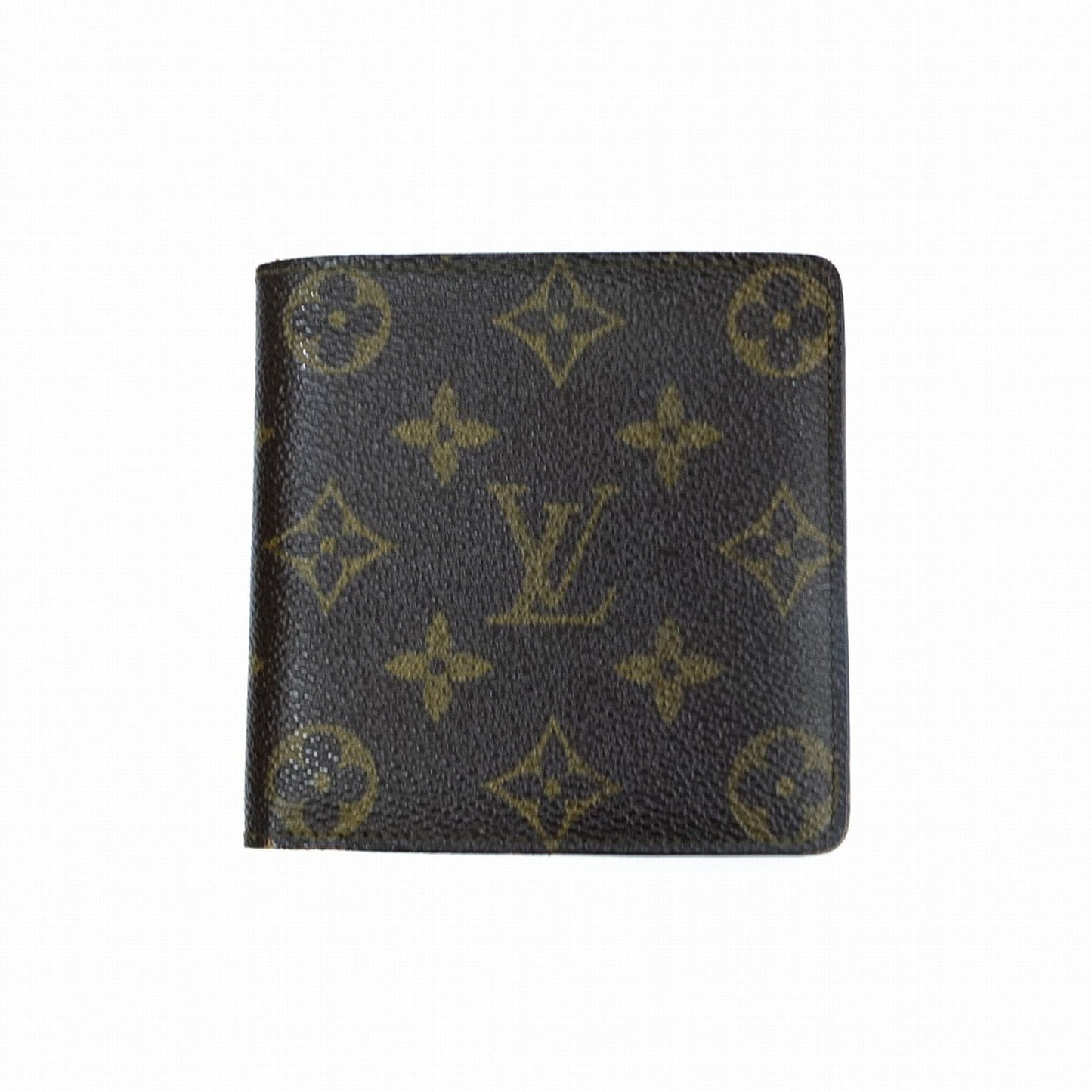LOUIS VUITTON Bifold Wallet M61675 Portefeuille Marco Monogram Brown Fold