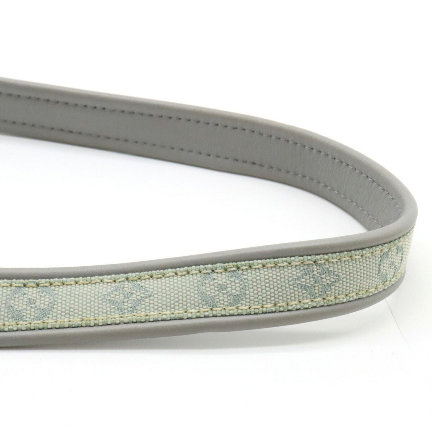 LOUIS VUITTON Monogram Comte de Fe Musette Shoulder Bag Gray Light Blue M92279