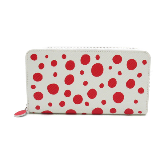 LOUIS VUITTON LVxYK Zippy Wallet Round Long Wallet White Blanc Epi leather M81961