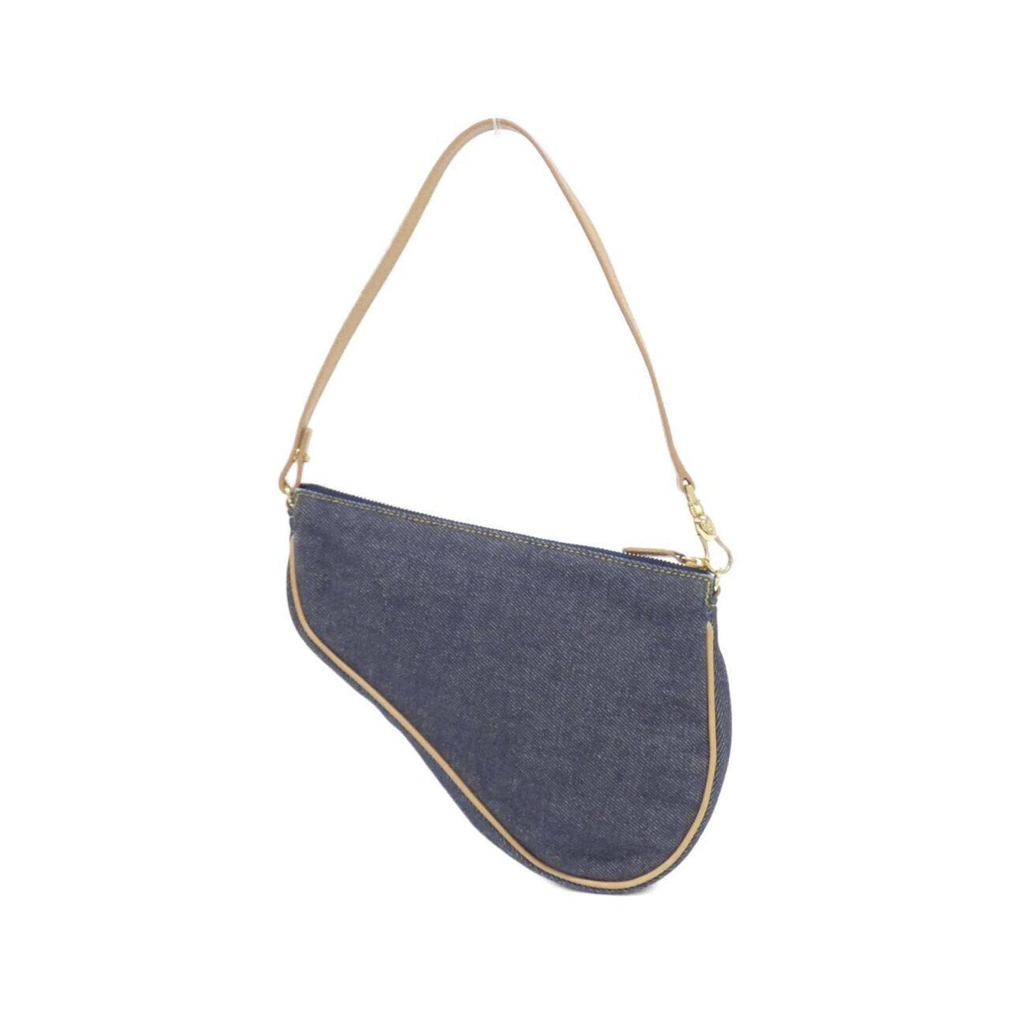 Christian Dior Blue Denim Shoulder Bag ()