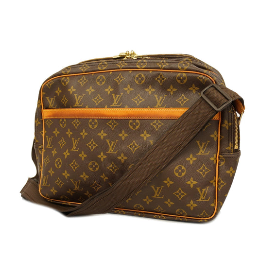 LOUIS VUITTON Auth Monogram Reporter GM M45252 Women's Shoulder Bag