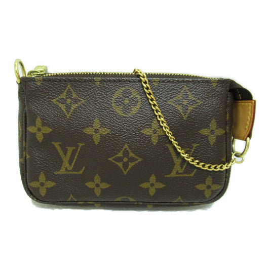 LOUIS VUITTON Mini Pochette Accessoires Brown Monogram PVC coated canvas M58009