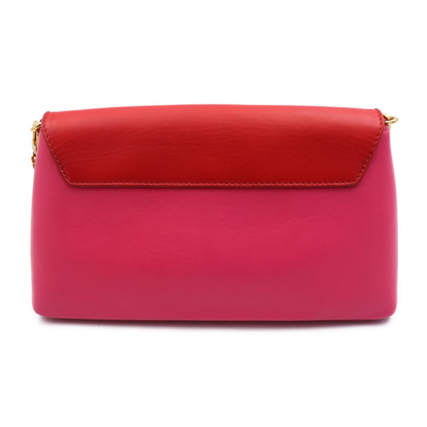 LOUIS VUITTON love note shoulder bag M54501 leather red pink chain gold hardware