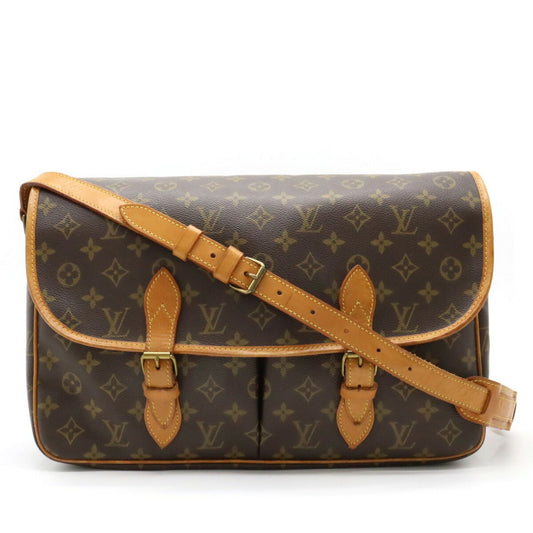 LOUIS VUITTON Monogram Gibessiere GM Shoulder Bag M42249