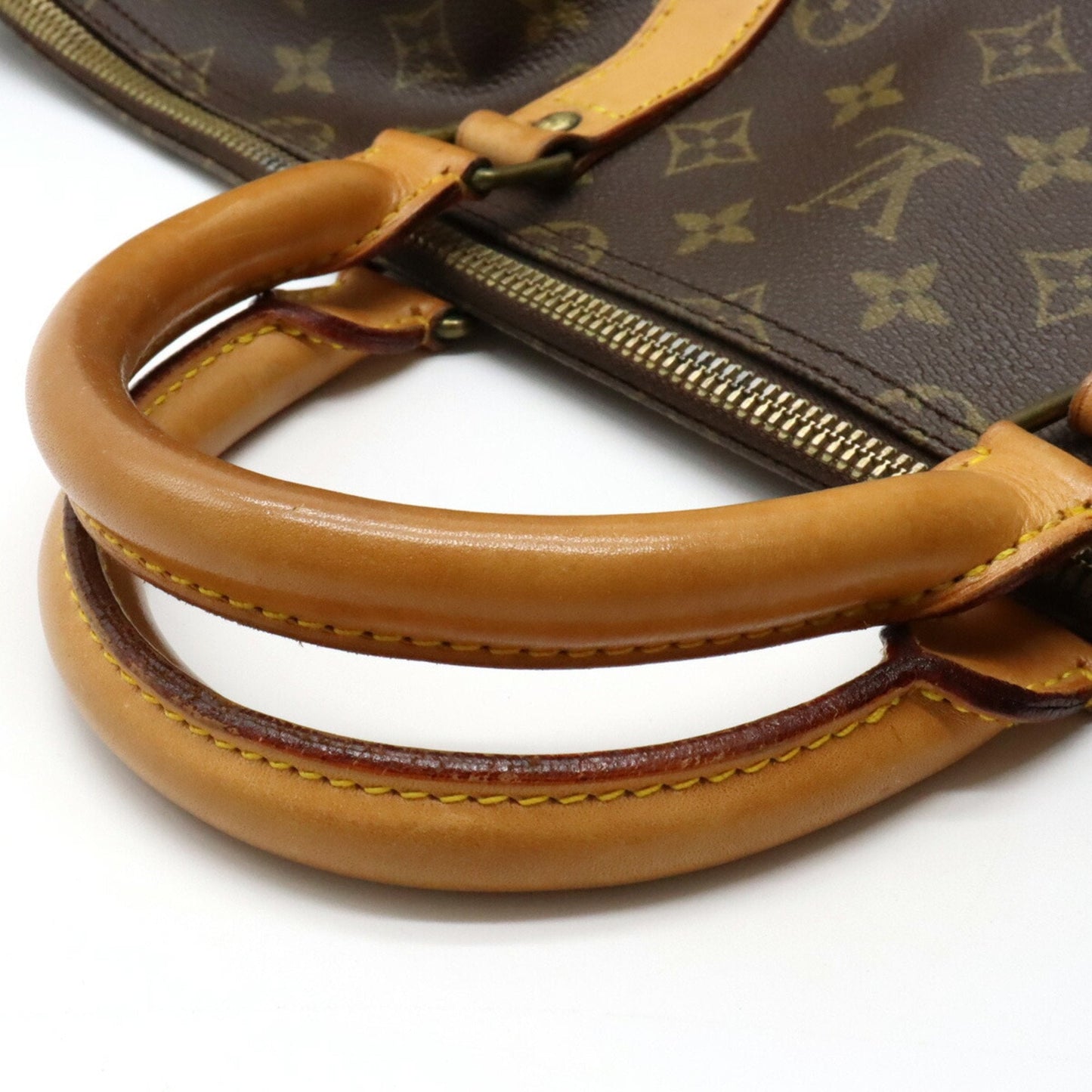 LOUIS VUITTON Monogram Keepall 55 Boston Bag Handbag M41424
