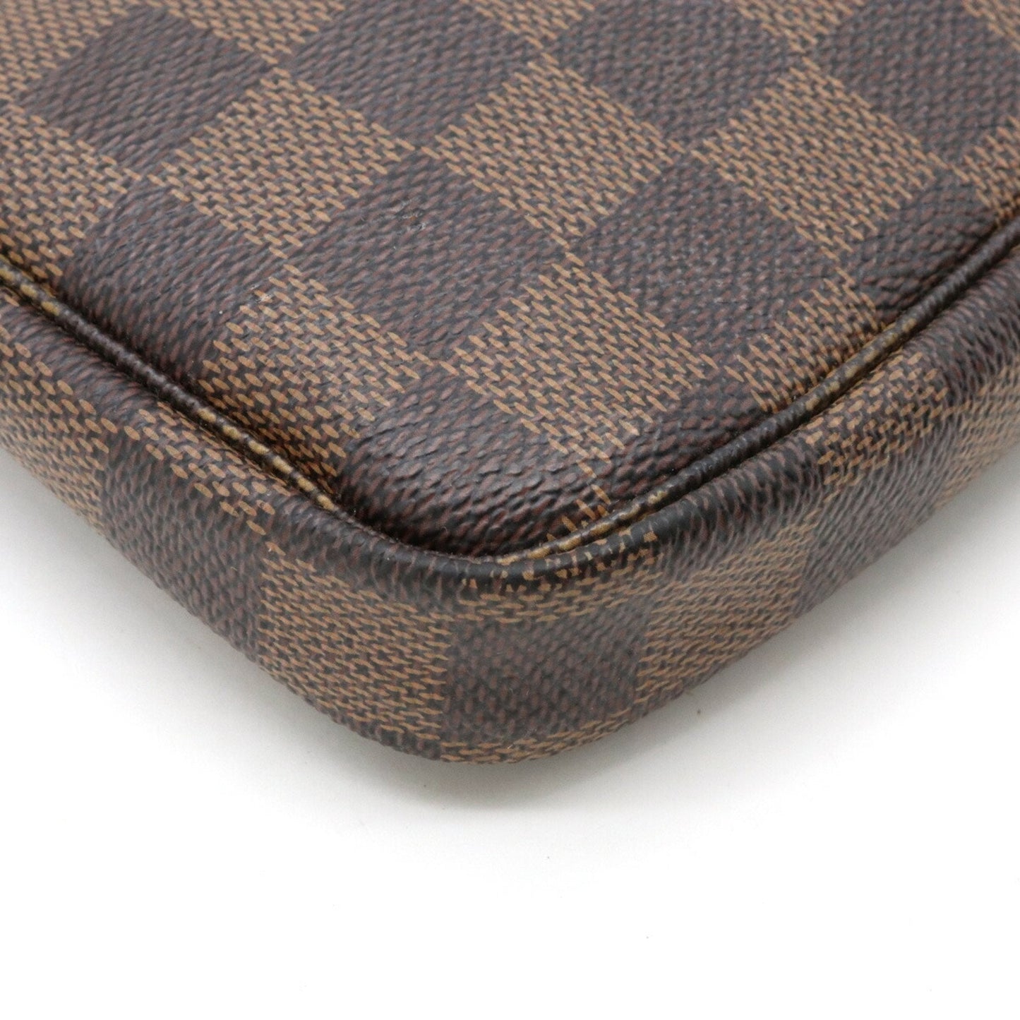 LOUIS VUITTON Damier Pochette Accessory Multi Pouch Chain N58009