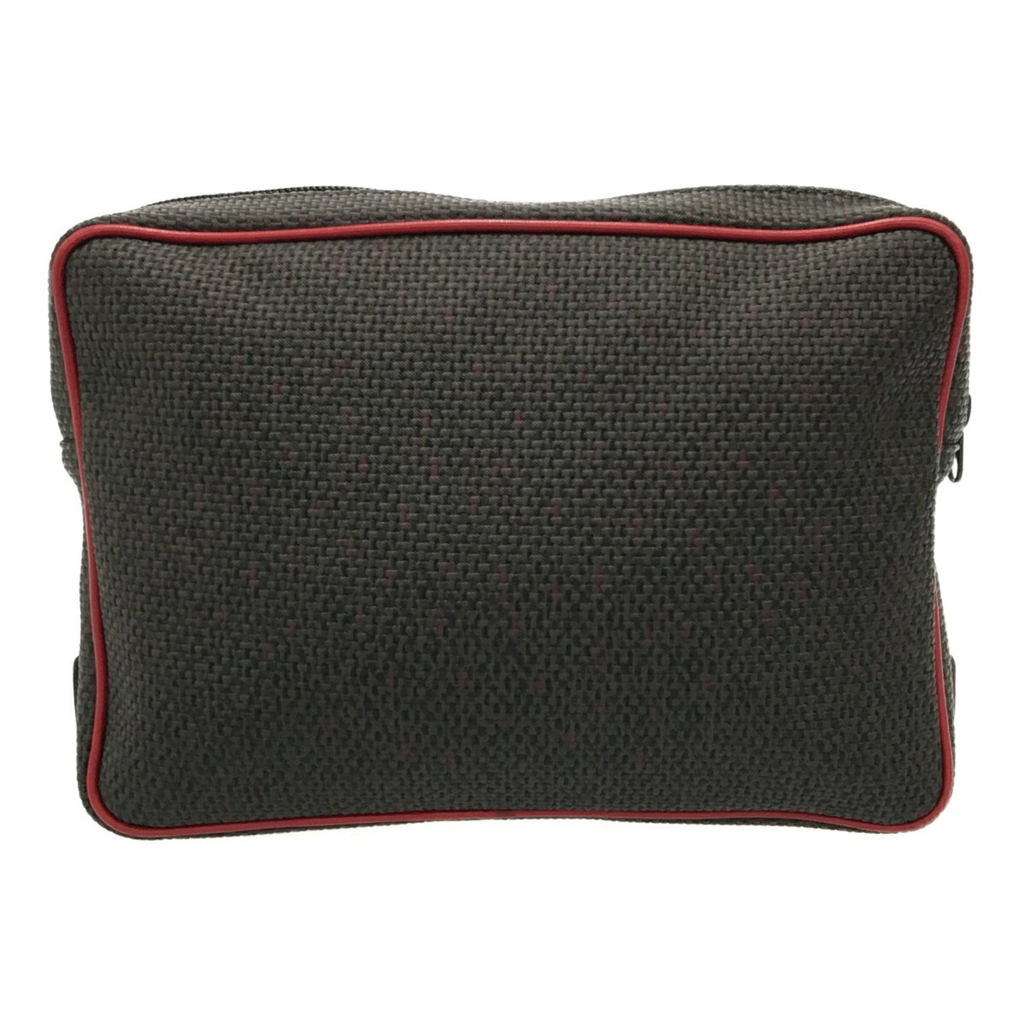 Yves Saint Laurent Dark Clutch in Red Premium Leather