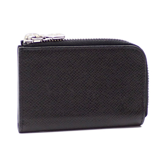 LOUIS VUITTON Coin Case Taiga Portomone Jour Men's M63375 Ardoise Purse