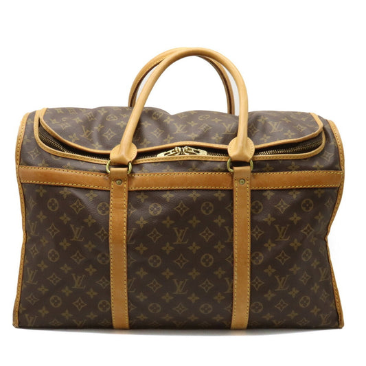 LOUIS VUITTON Monogram Sac Chasseur 55 Boston Bag Handbag M41922