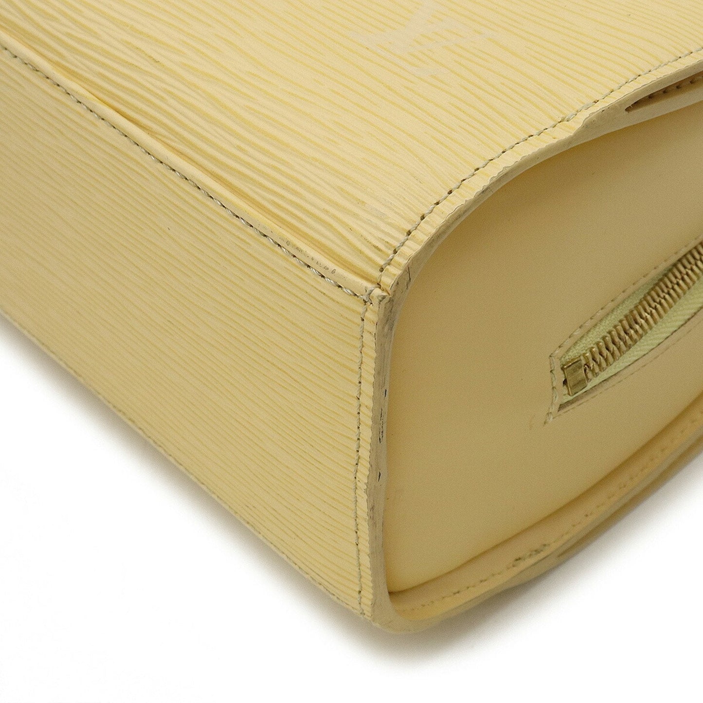 LOUIS VUITTON Epi Pont Neuf Handbag Leather Vanilla M5205A