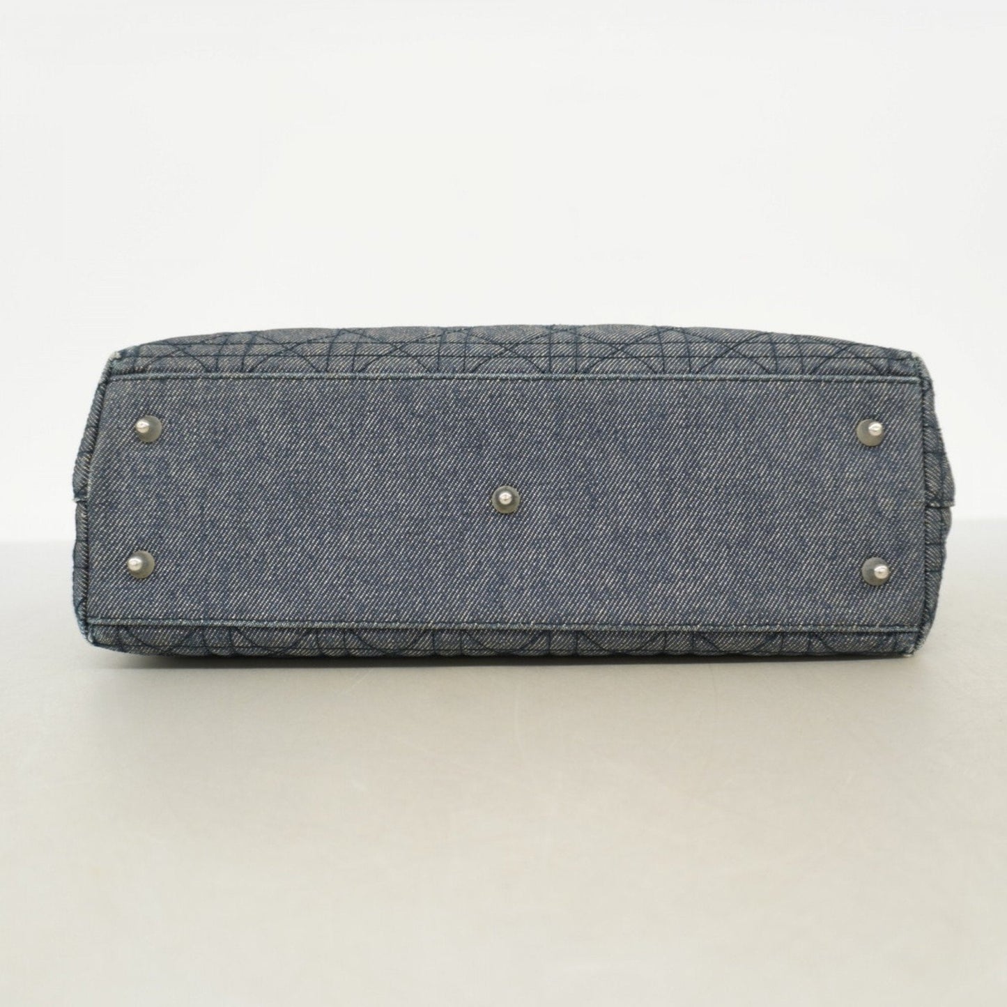 Christian Dior Navy Denim Handbag ()