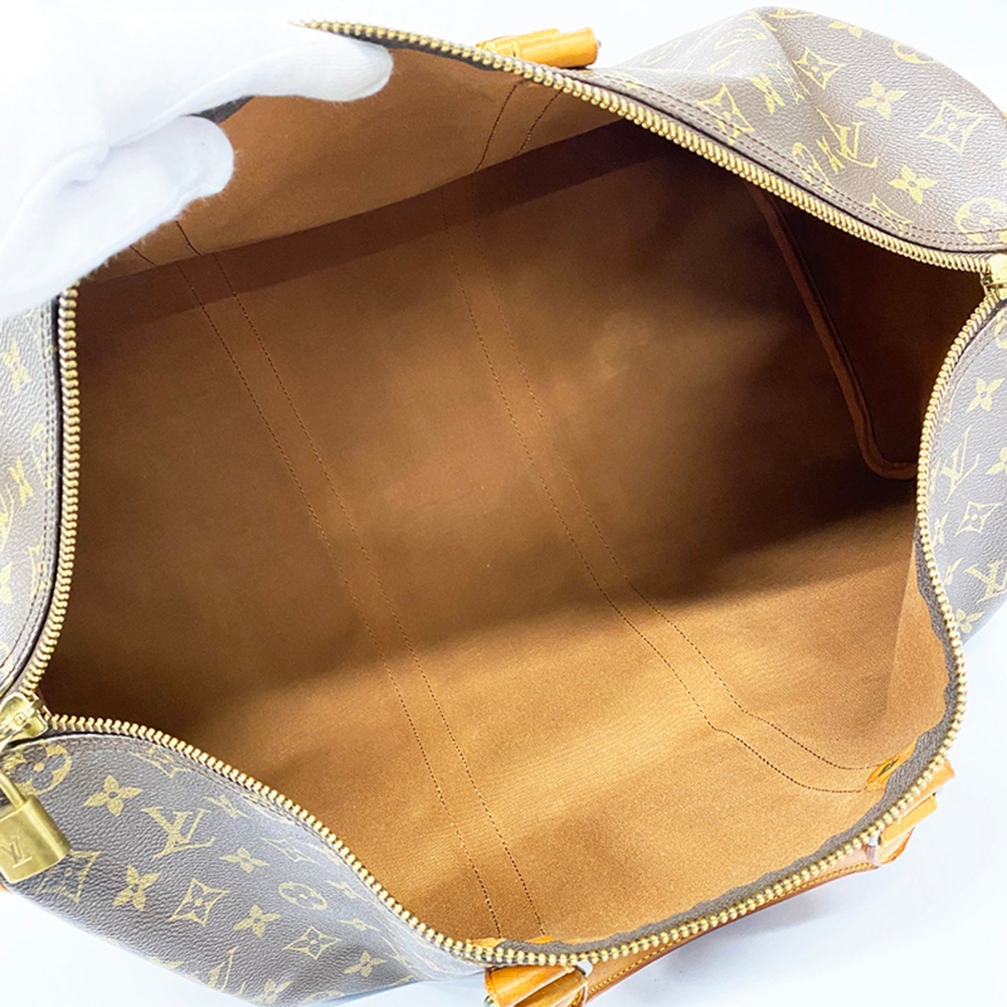 LOUIS VUITTON Auth Monogram Keepol 50 M41426