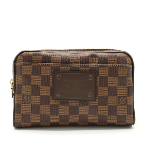 LOUIS VUITTON Damier Bumbag Brooklyn Body Bag Waist Hip N41101