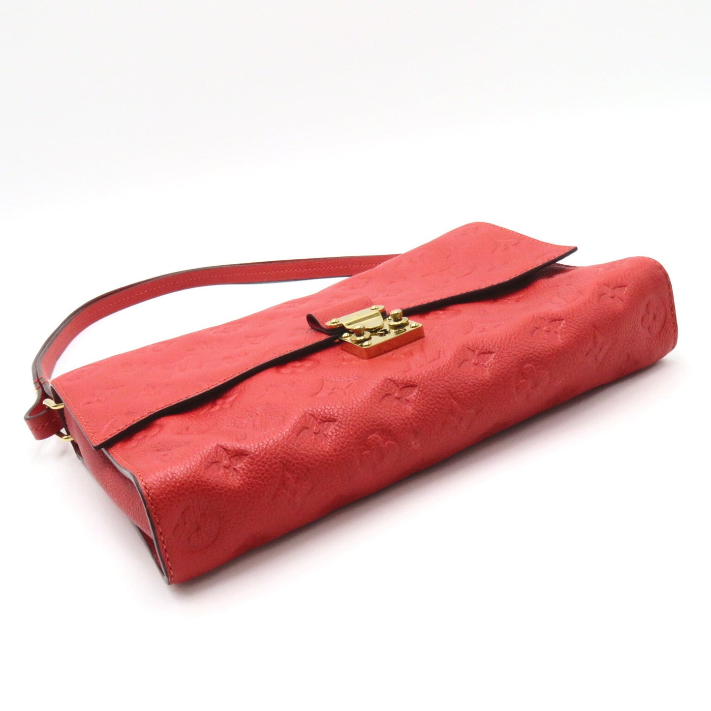 LOUIS VUITTON Fascinant Red Orient Monogram empreinte leather M94227