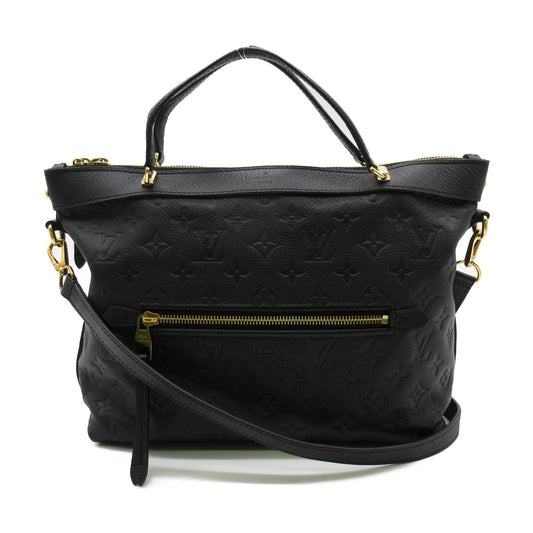 LOUIS VUITTON Bastille PM Shoulder Bag Black Black Monogram empreinte leather M41162