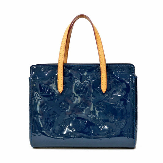 LOUIS VUITTON Catalina BB Vernis Handbag Monogram M90051 Blue Ladies