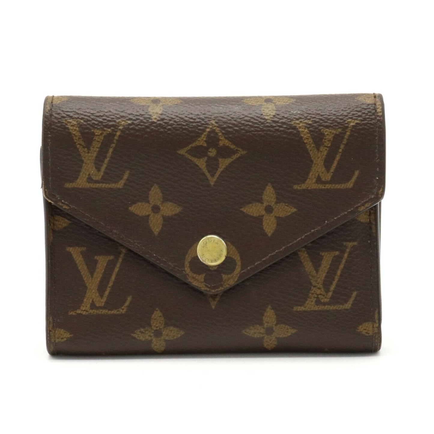 LOUIS VUITTON Monogram Portefeuille Victorine Trifold Wallet M62472