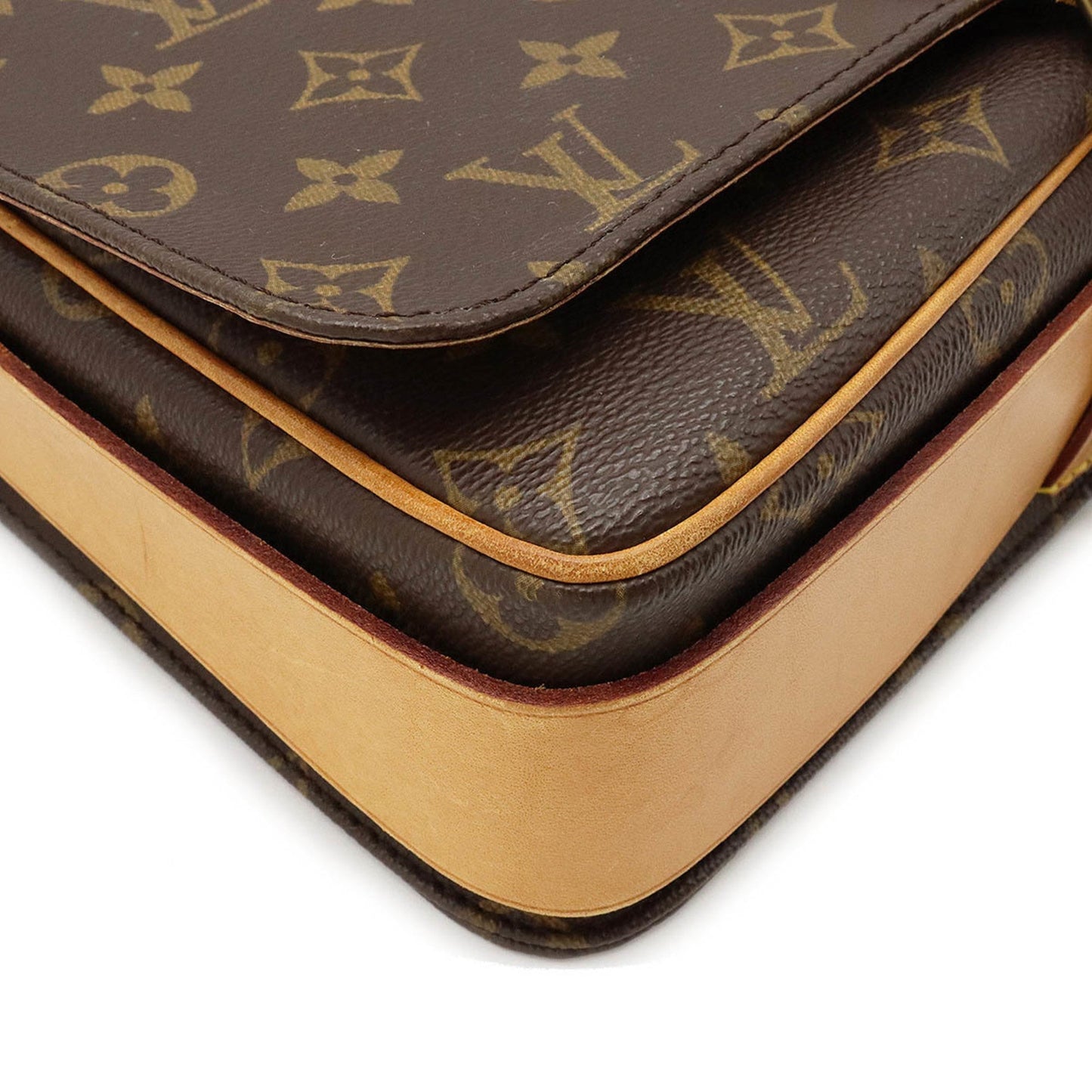 LOUIS VUITTON Monogram Cartesier Shoulder Bag M51252