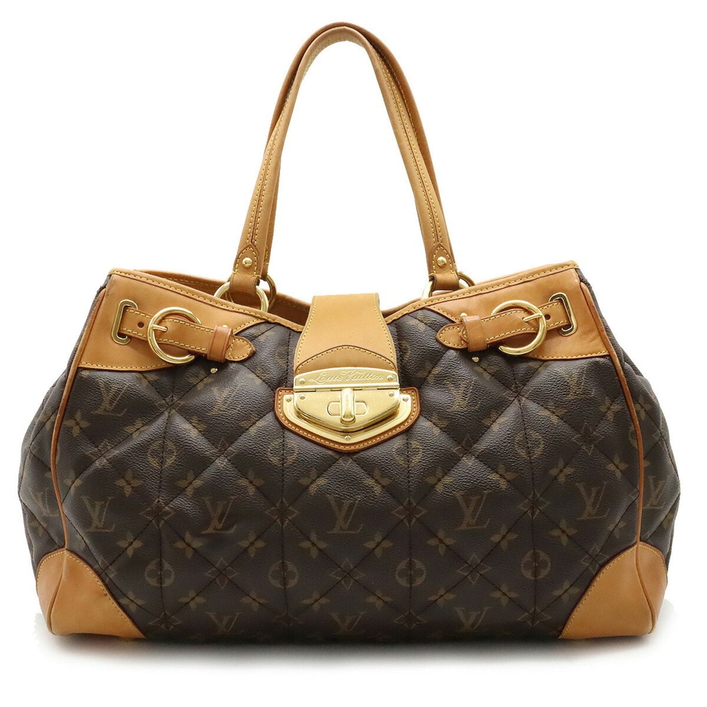 LOUIS VUITTON Monogram Etoile Shopper Tote Bag Shoulder Quilting M41433