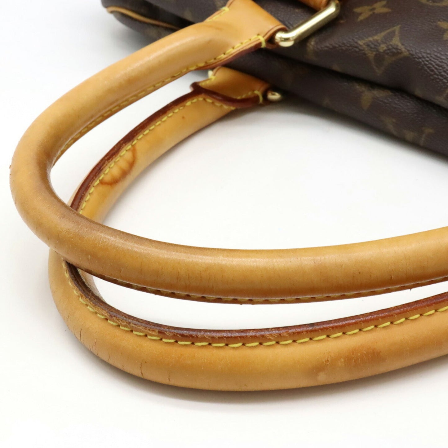 LOUIS VUITTON Monogram Carriole Boston Bag Handbag M40074