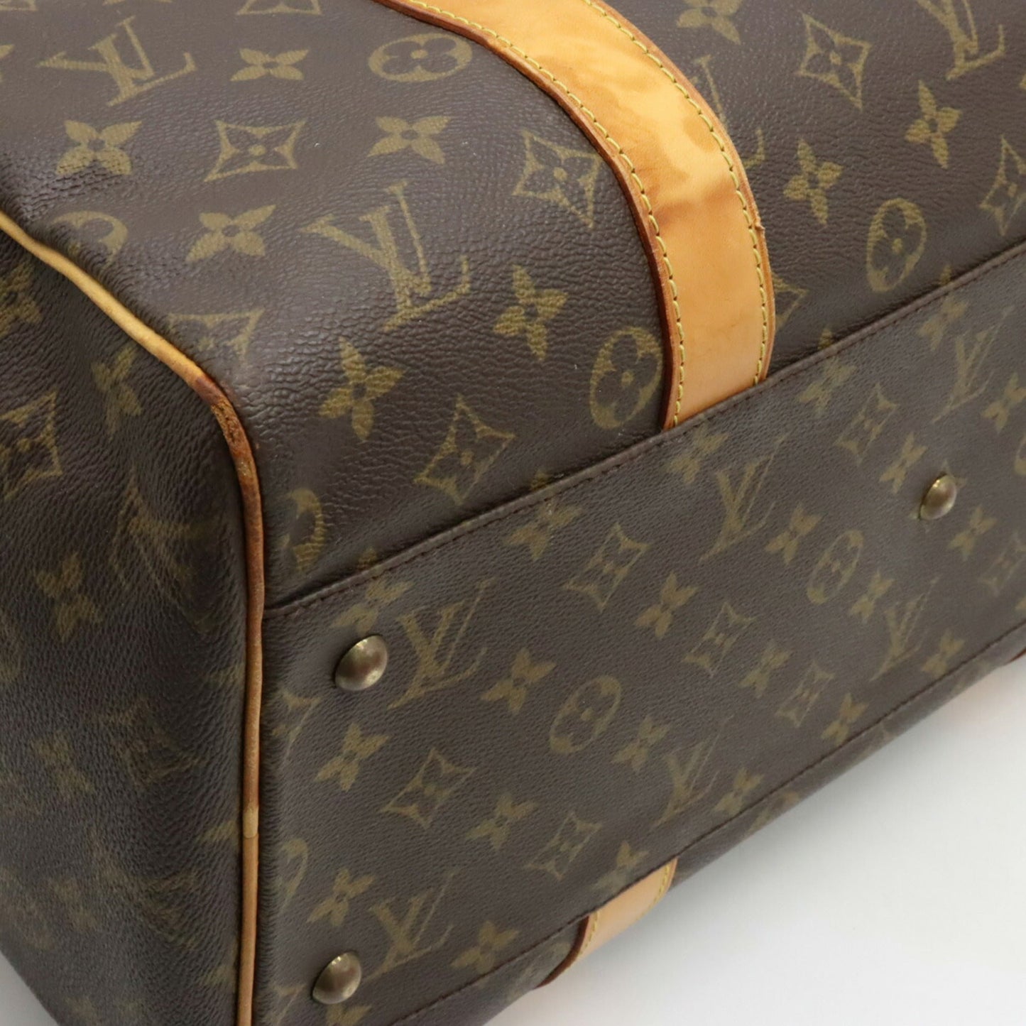 LOUIS VUITTON Monogram Carriole Boston Bag Handbag M40074