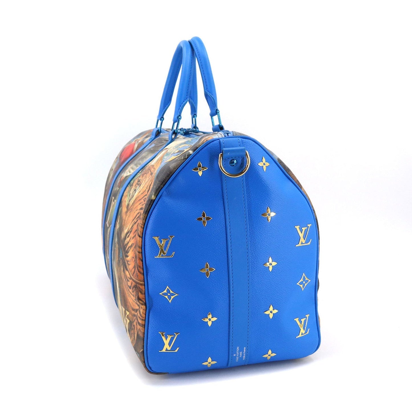 LOUIS VUITTON Masters Rubens Keepall Bandouliere 50 2way Boston Bag Blue M43344