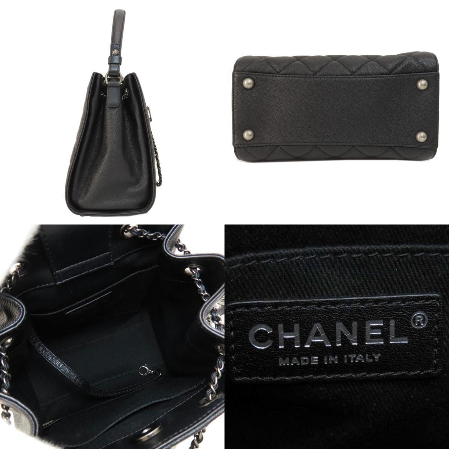 Chanel CC Bucket Matelasse Handbag - Rovelle Bags