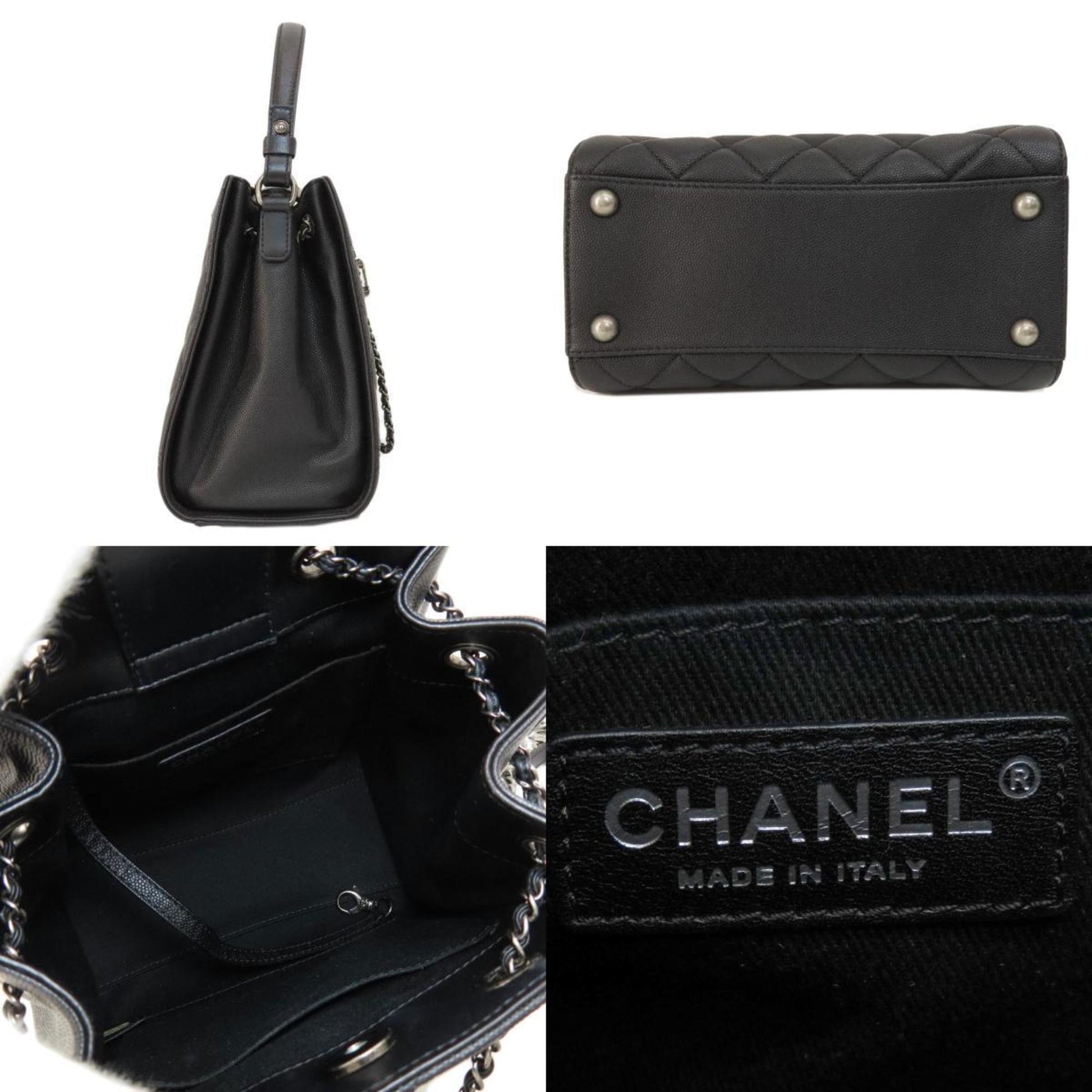 Chanel CC Bucket Matelasse Handbag - Rovelle Bags