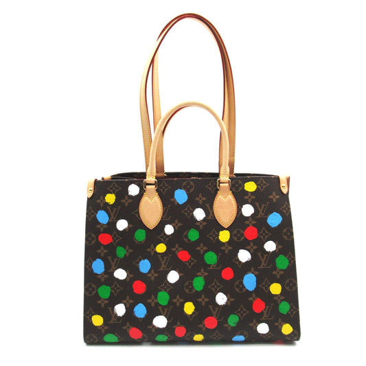 LOUIS VUITTON LVxYK On-the-Go MM Brown Mulch color Monogram PVC coated canvas M46379
