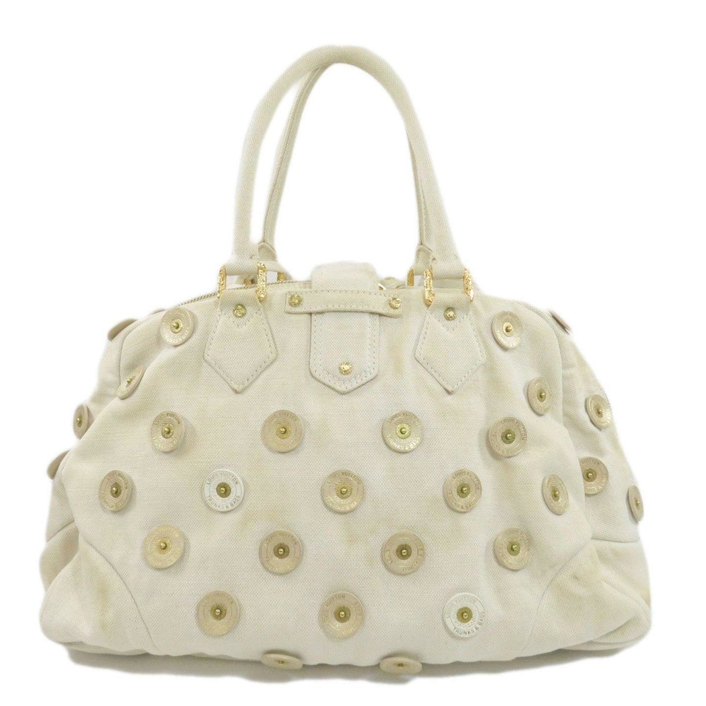 Louis Vuitton M95409 Polkadots Panama Bowly Handbag Canvas Ladies LOUIS VUITTON