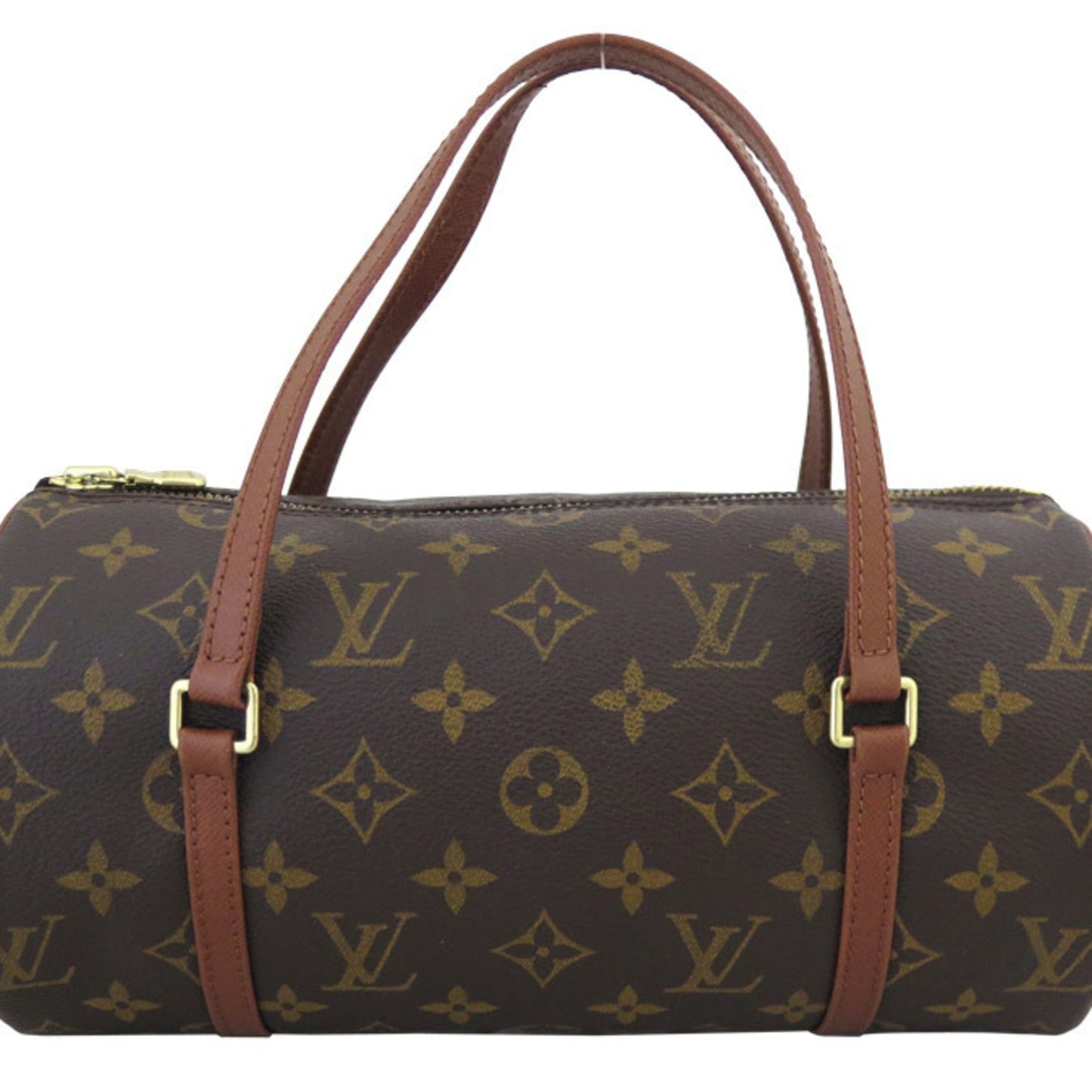 LOUIS VUITTON Handbag Monogram Papillon Canvas Brown Women's M51366