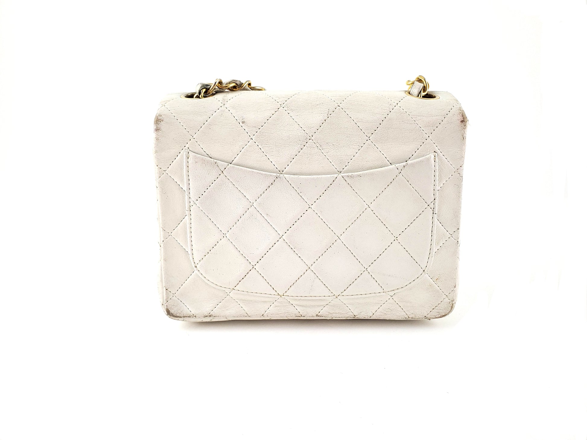Chanel Quilted Classic Mini Square Flap Flap Bag - Rovelle Bags