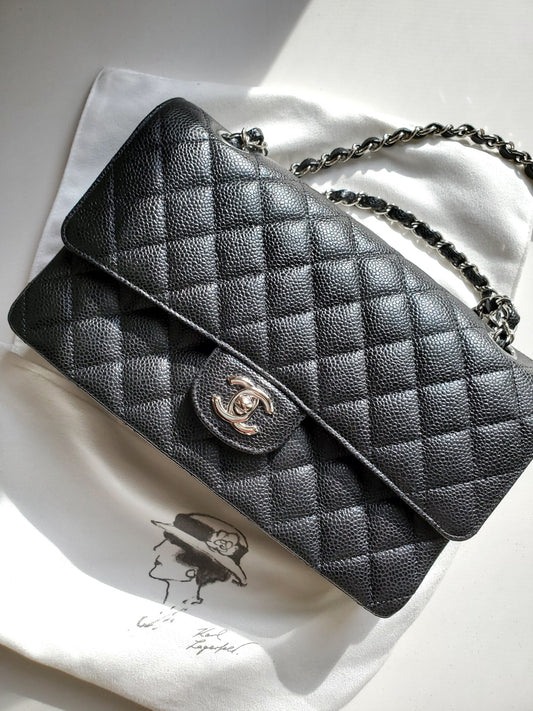 Chanel 2018 Classic Medium Double Flap Flap Bag - Rovelle Bags