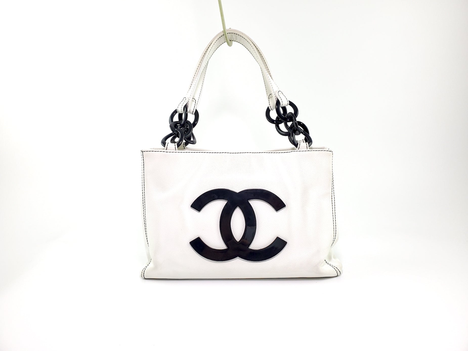 Chanel 2005 Large Grand Shopping Tote Tote Bag - Rovelle Bags