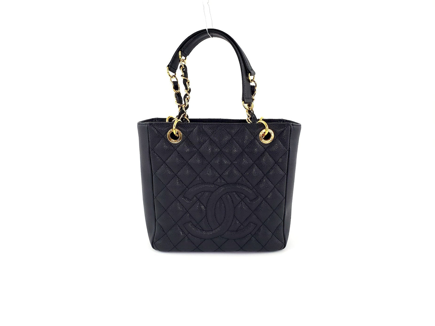 Chanel Black Caviar Petit 2011 Quilted Tote Bag - Rovelle Bags