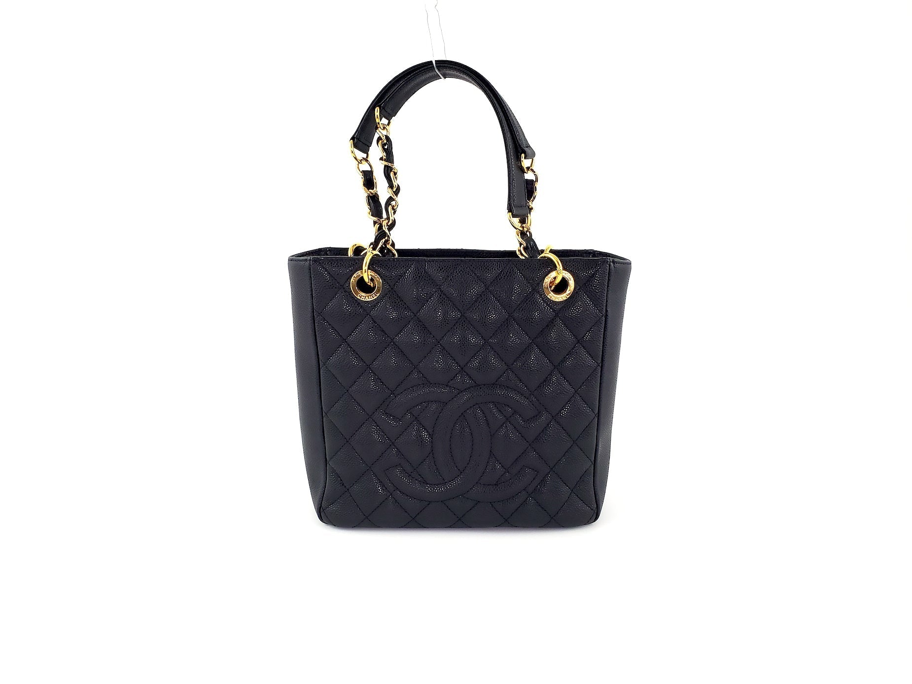 Chanel Black Caviar Petit 2011 Quilted Tote Bag - Rovelle Bags