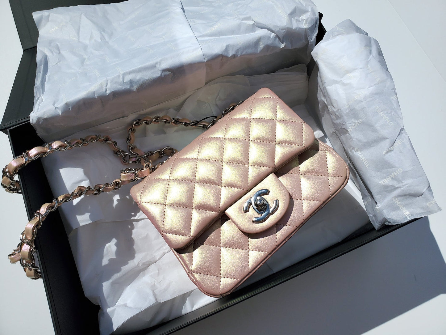 Chanel New CHANEL Square Mini 2021 Handbag - Rovelle Bags