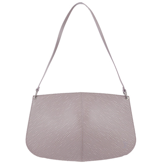 Louis Vuitton 2001 Pochette Demi-lune Epi Purple M5262B