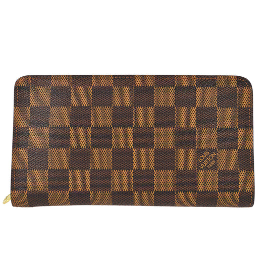 Louis Vuitton 2005 Porte Monnaie Zip Wallet Damier N61728