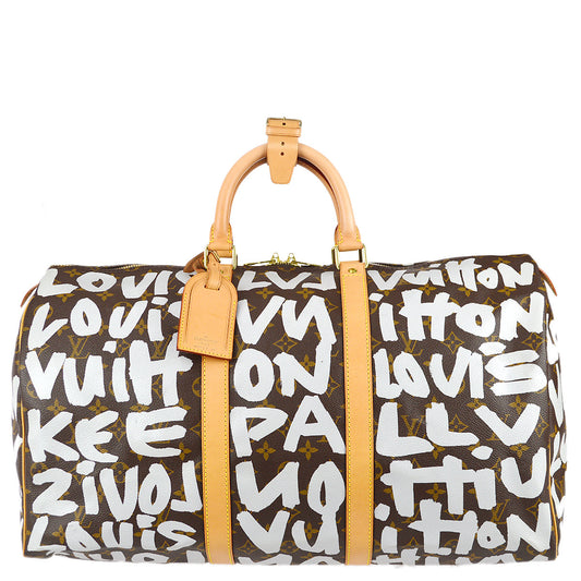 Louis Vuitton * 2001 Keepall 50 Monogram Graffiti M92197