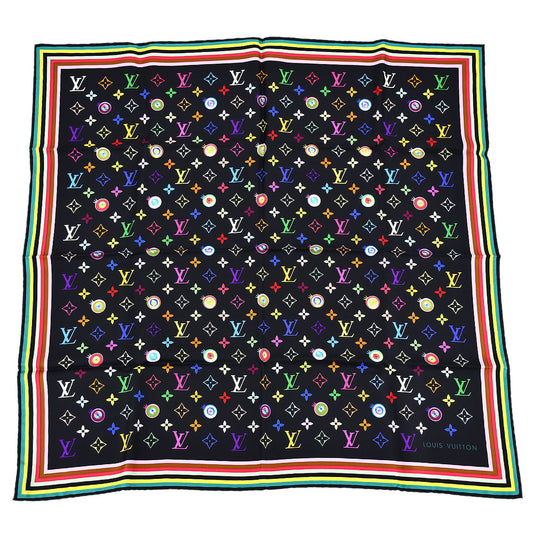 Louis Vuitton 2000s Eye Love Monogram Scarf 70 M71916