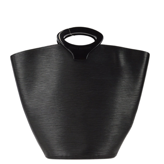 Louis Vuitton 1999 Black Epi Noctambule Tote Handbag M54522