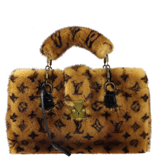 Louis Vuitton * 2004 Monogram Mink Fabuleux Extraordinaires Handbag M92700