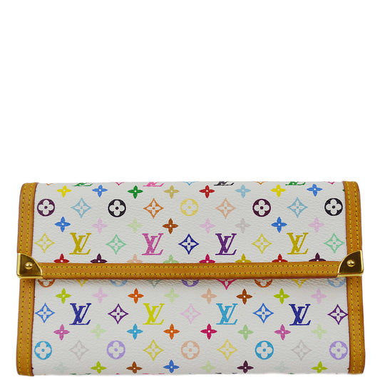 Louis Vuitton 2004 Multicolor Porte Tresor International M92659