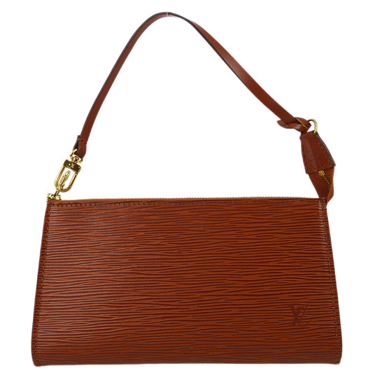 Louis Vuitton 1997 Brown Epi Pochette Accessoires M52953