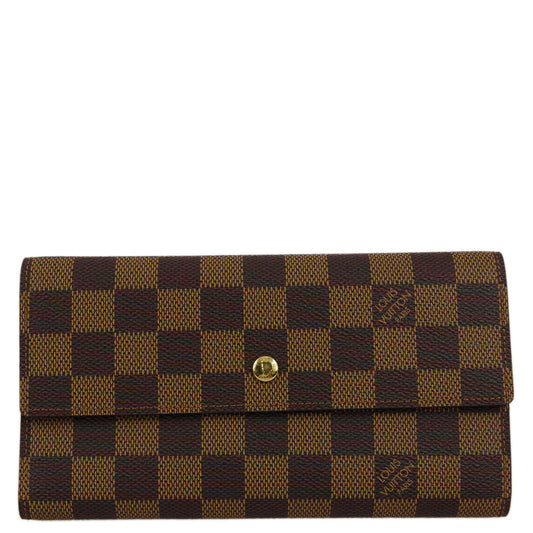 Louis Vuitton 2003 Damier Portefeuille International Wallet N61217