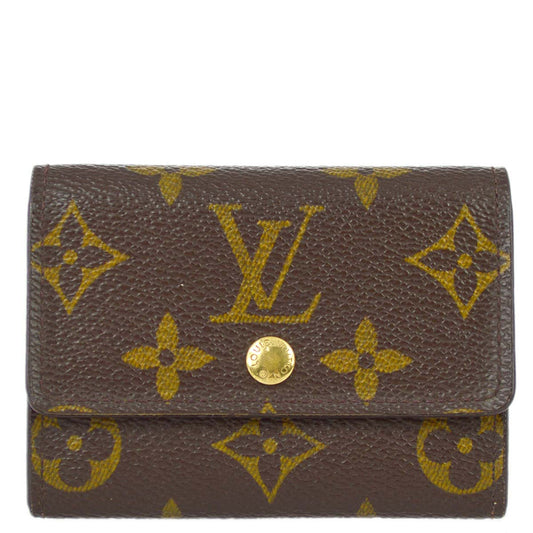 Louis Vuitton 2001 Monogram Porte Monnaie Plat M61930