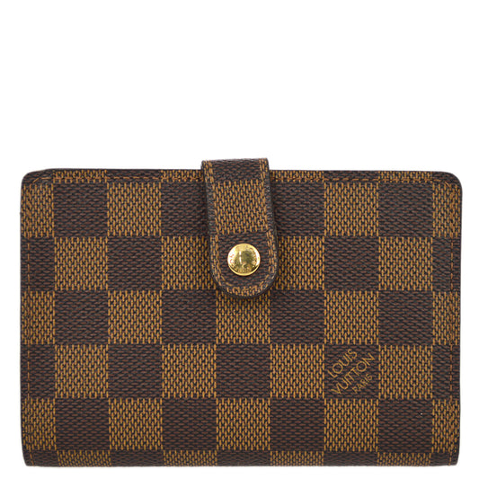 Louis Vuitton 2008 Damier Portefeuille Viennois Wallet Purse N61674